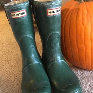 Hunter rain boots